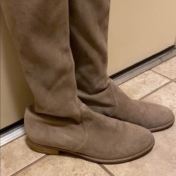 Stuart Weitzman Suede Over-the -Knee Boot - Picture 3 of 6